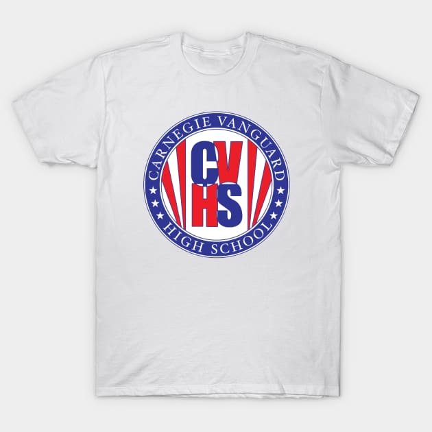 CVHS Official Logo T-Shirt by Carnegie Vanguard High School PTO